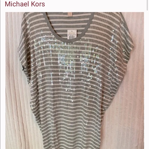 Michael Kors Sequin top - Picture 2 of 6